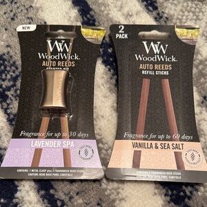 WoodWick Lavender Spa and Vanilla Sea Salt Auto Reeds